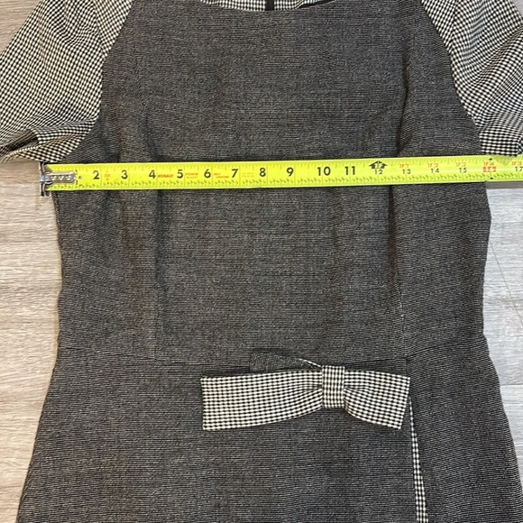 Les Copains Bateau Neckline Midi Length Shift Tailored Dress Sz 6/42 - Picture 6 of 9